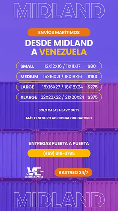 Envío Marítimo Midland Venezuela
