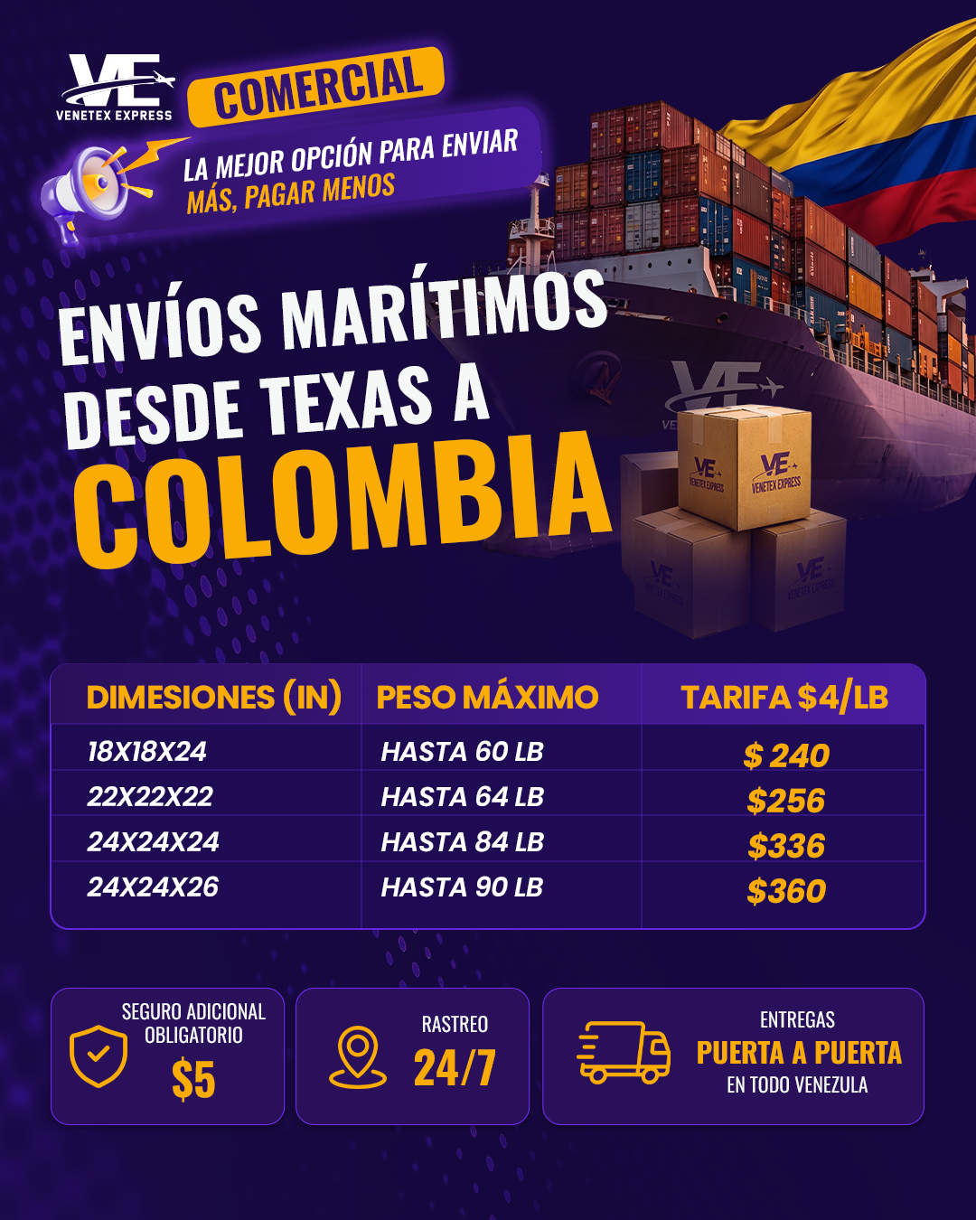 Marítimo Comercial Dallas Colombia